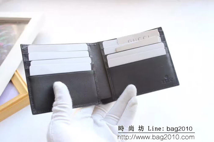 GUCCI古馳 經典款 G家蛇圖案 雙折皮夾 138042 WTG1832